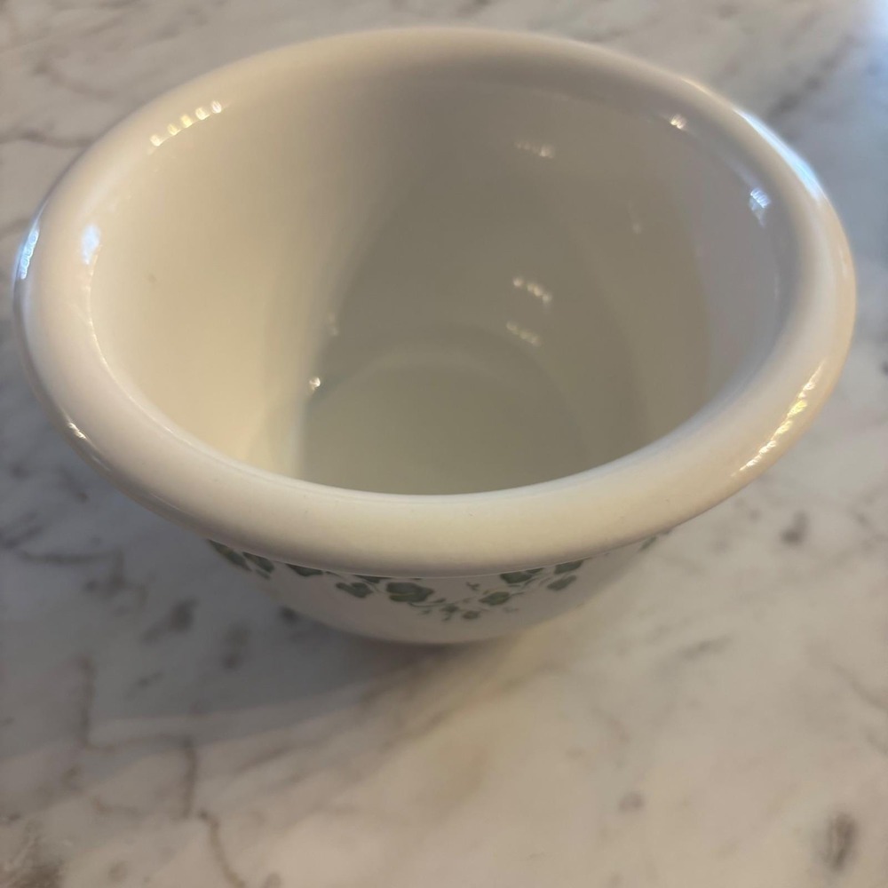 Corelle Coordinates Callaway Ivy Stoneware Mixing Bowl 1 Quart White Green Vine